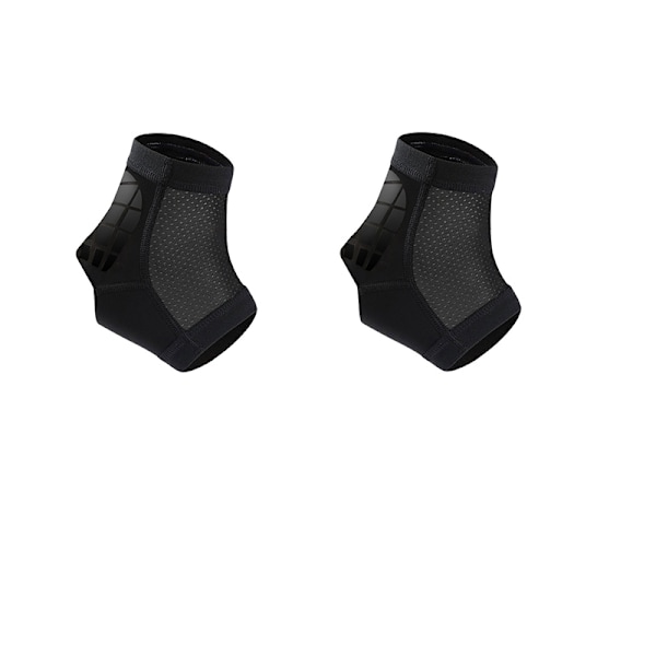 2 Pack Professionel Sort Ankelstøtte L