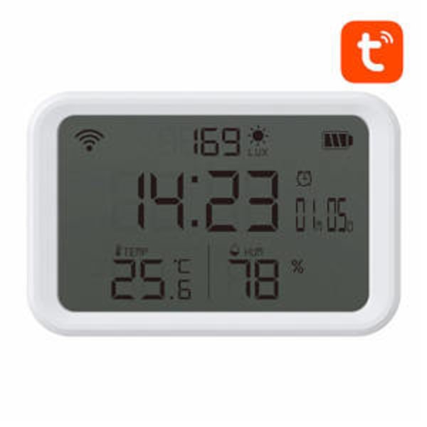 Smart temperatur- och fuktighetssensor WiFi NEO NAS-CW01W TUYA