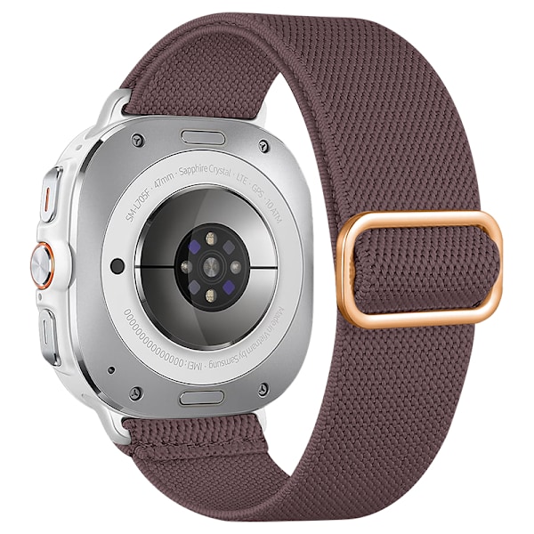 Samsung Watch 7 Ultra Elastisk nylonrem Lila