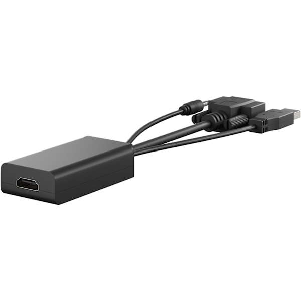 VGA till HDMI™-omvandlare med 3,5 mm jack-ljud