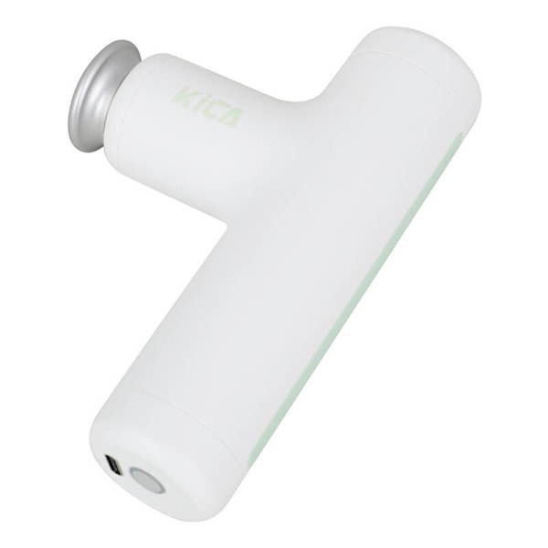 Tärinäpistoolihierontalaite KiCA Mini C (valkoinen)