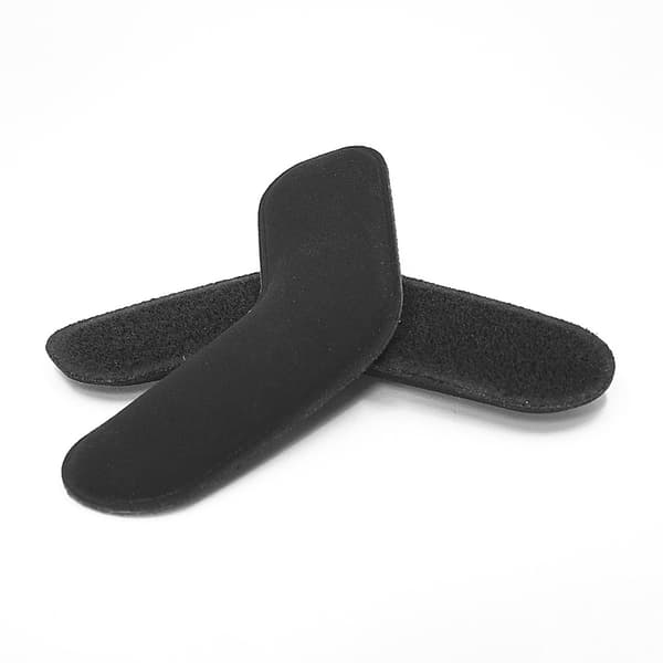 2 stk. udskiftningssidepuder kompatible med Bose ProFlight Series 1/2 Aviation Headset Tilbehør - Sort