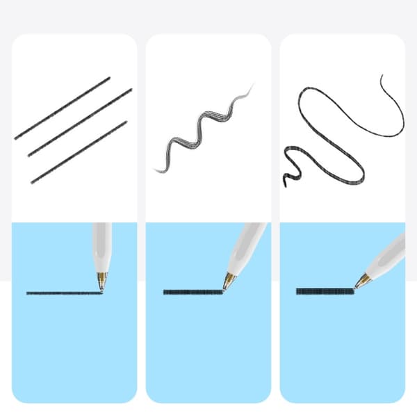 4 Pack Apple Pencil Tips Pen Erstatningsspidser White White