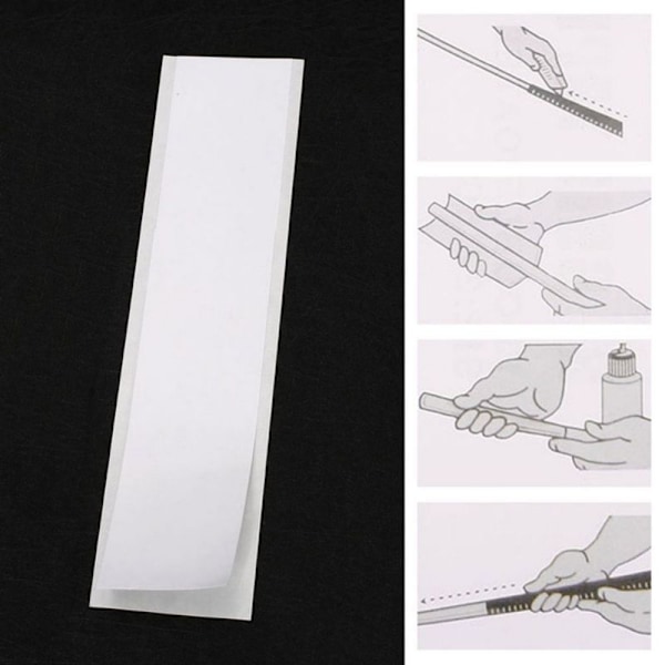 Dobbeltsidet griptape til golfgreb 13 stk Hvid