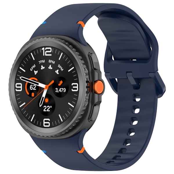 Silikonarmband för Samsung Galaxy Watch 8 Blå