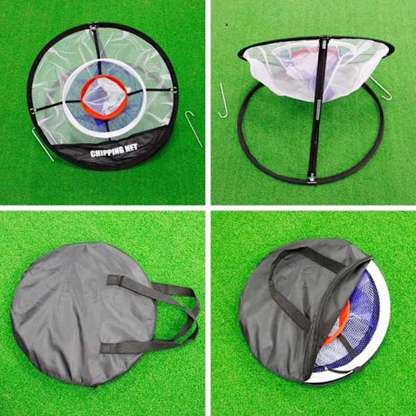 Tri-Turf Golf Chipping Net för Inomhus- och Utomhusövning