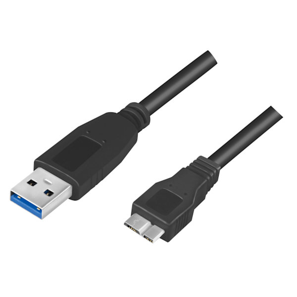 LogiLink USB3.0 3-port hub + minneskortsläsare