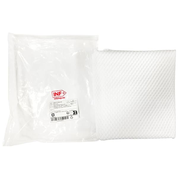 Honeycomb Mesh vasketøjspose med lynlås til finvask White White