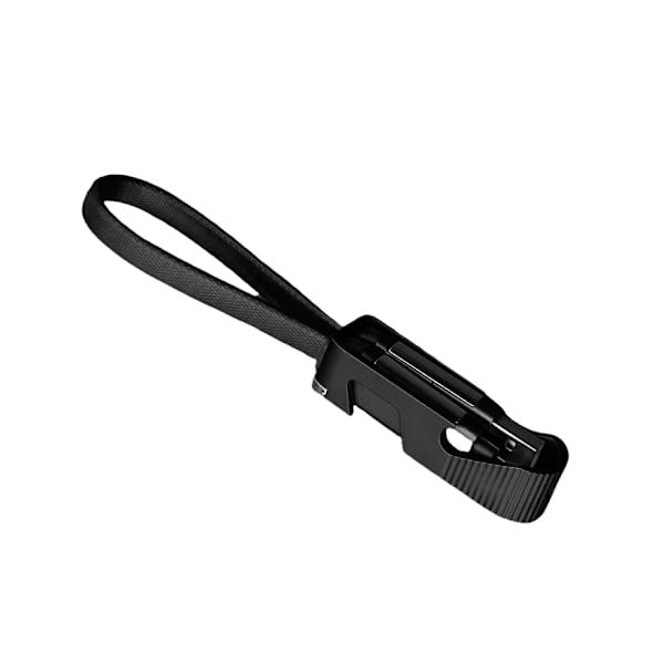 4-i-1 multifunktionelt ladekabel med flaskeåbner og stativ Sort