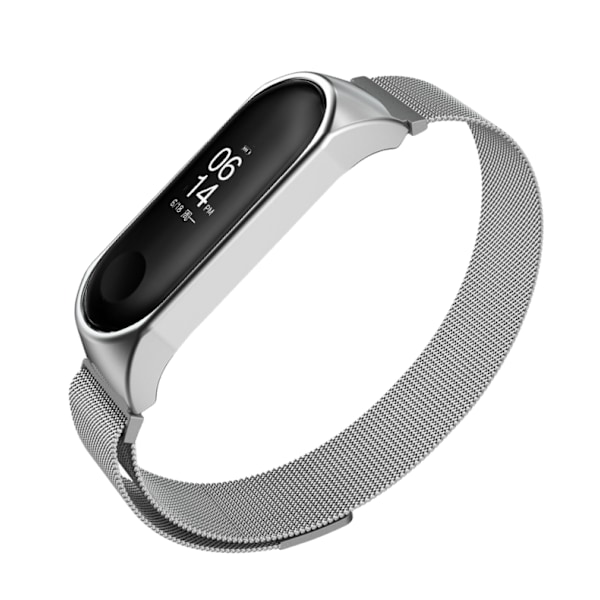 Metalstrop til Xiaomi Mi Band 7 Sølv