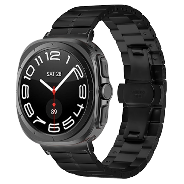 Samsung Watch 7 47MM Sølv Urrem Sort