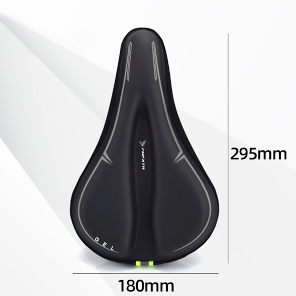 Memory Foam Överdrag för Cykelsäte Grå