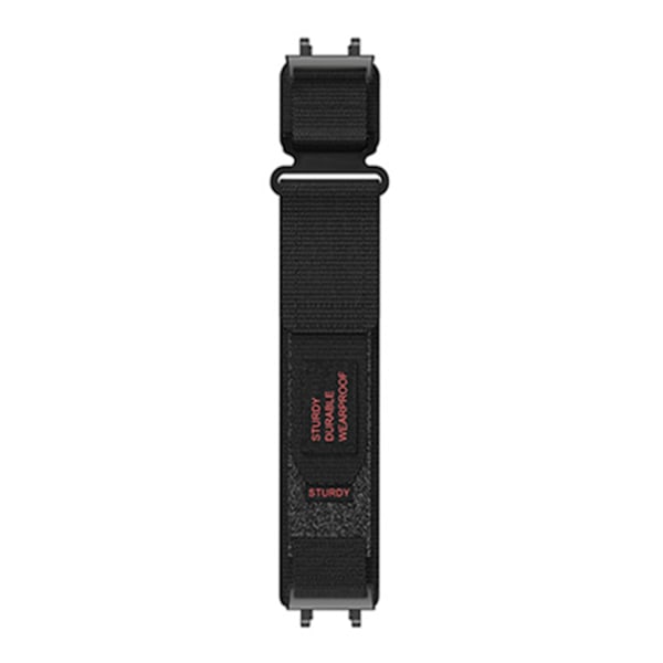 Vävt nylon klockarmband för Amazfit T-Rex 3 - Grå Svart