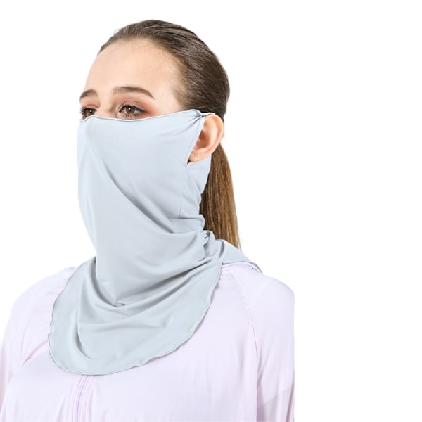 Utomhus sommar ansiktsmask Grå