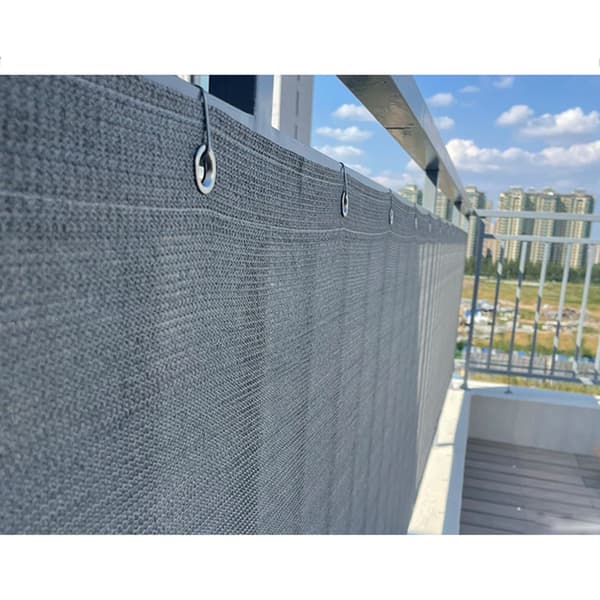 Balkon privatlivsskærm Grey Grey