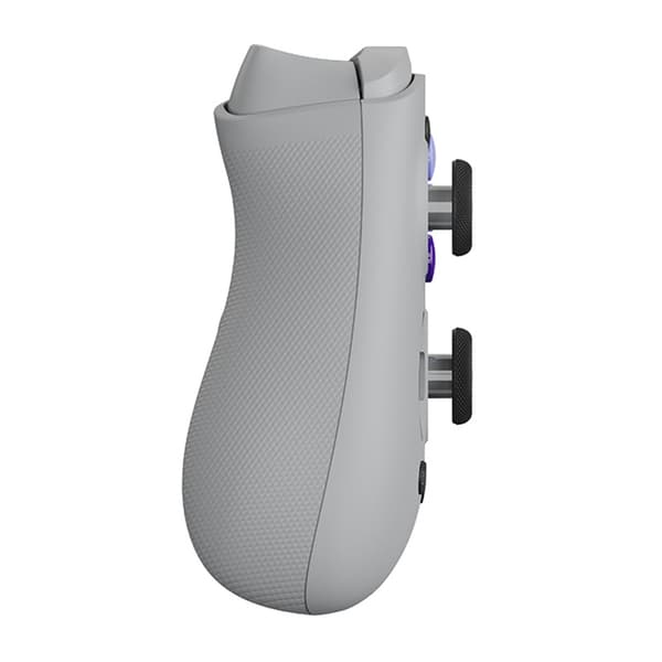 GameSir G8 Galileo USB-C mobilcontroller med telefonholder til mobilspil, Hall-effekt-styrepinde og pass-through-opladning (grå) (N)