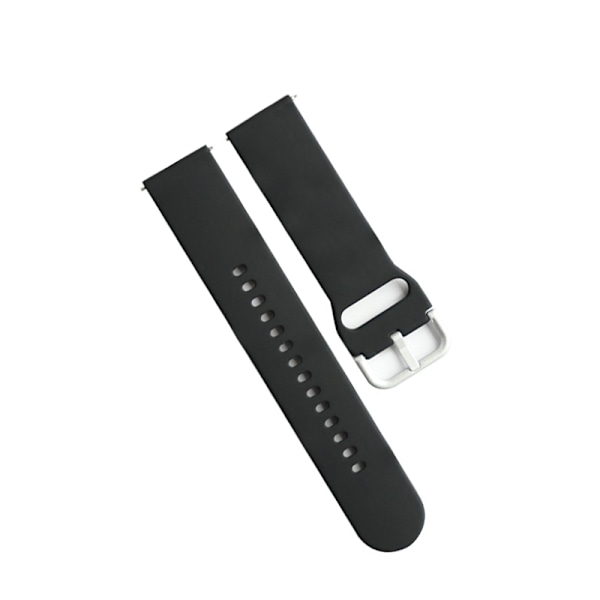 Svart silikonarmband för Fitbit Versa 2/Lite