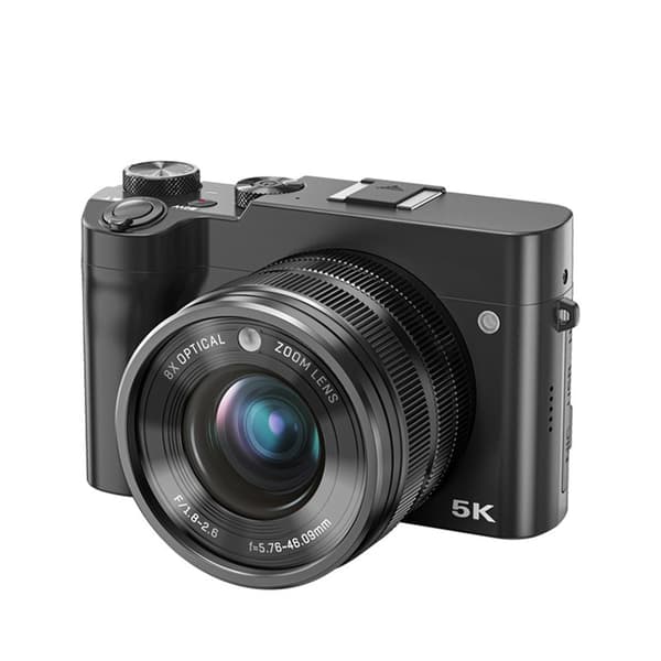 DC209 8X Optisk Zoom Digitalkamera Black Black