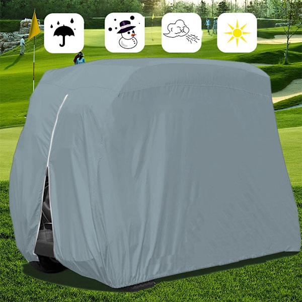 Golfbilskydd Oxfordtyg Grey M Grey M