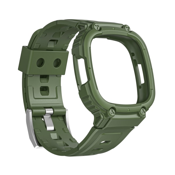Fitbit Versa 3/4 Armor Integrated Watchband Grön Grön