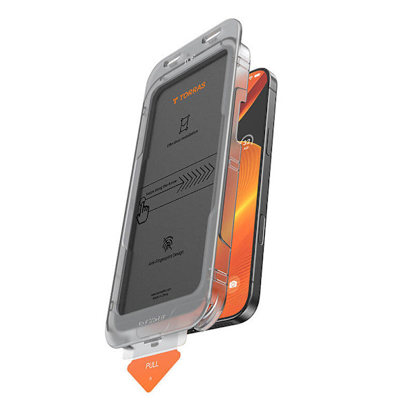 Torras Asenna Master Privacy Glass -lasi iPhone 16 Plus -puhelimeen
