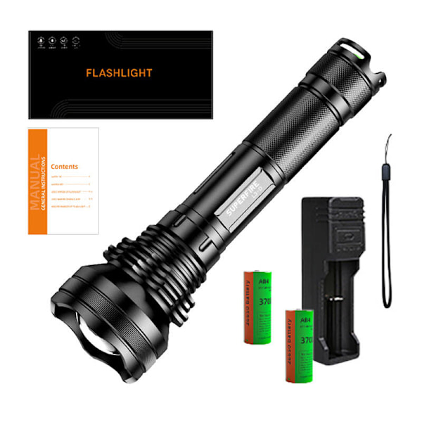 Ficklampa Superfire L3-D, 2700lm, USB