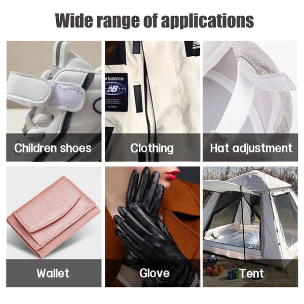 Velcro reparationslapper - 1 par Grey Grey
