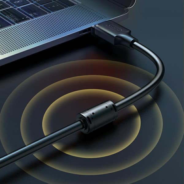 USB 3.0 printerkabel 1.8 m med 5 Gbps dataoverførsel til printere, harddiskkabinetter og kopimaskiner, plug-and-play