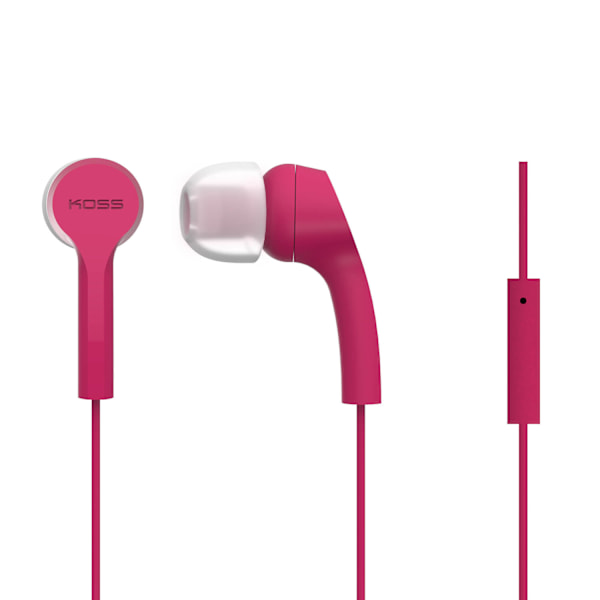 KOSS Hörlur KEB9i In Ear Mic Rosa