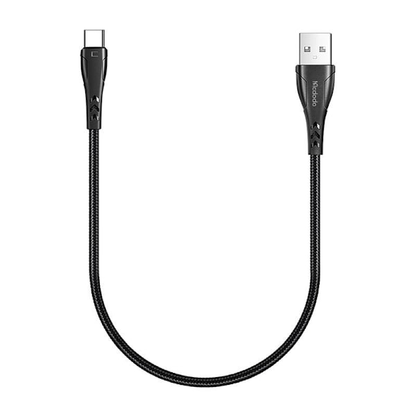 USB til USB-C kabel, Mcdodo CA-7460, 0,2 m (sort)