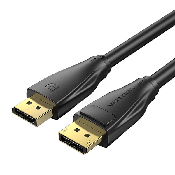 DisplayPort 1.4-kabelventilation HCDBI 3m, 8K 60Hz/ 4K 120Hz (svart)