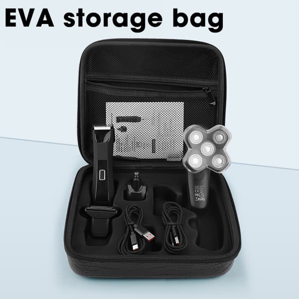 4-i-1 Grooming Kit til Mænd - Hårtrimmer & Shaversæt