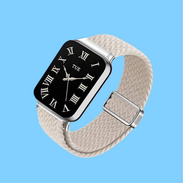 Xiaomi Smart Band = Starlight Edition Nylon flätad rem Redmi Watch5 Active