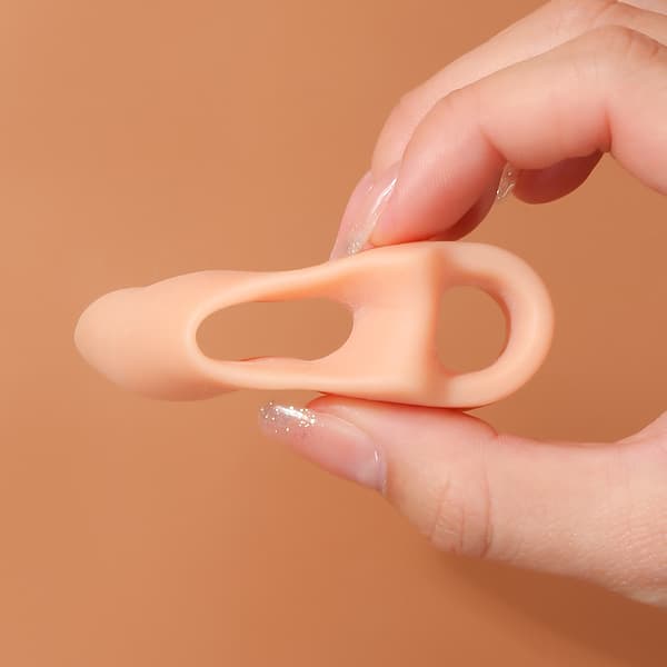 Silikone tåskillere - 2 par Beige Beige