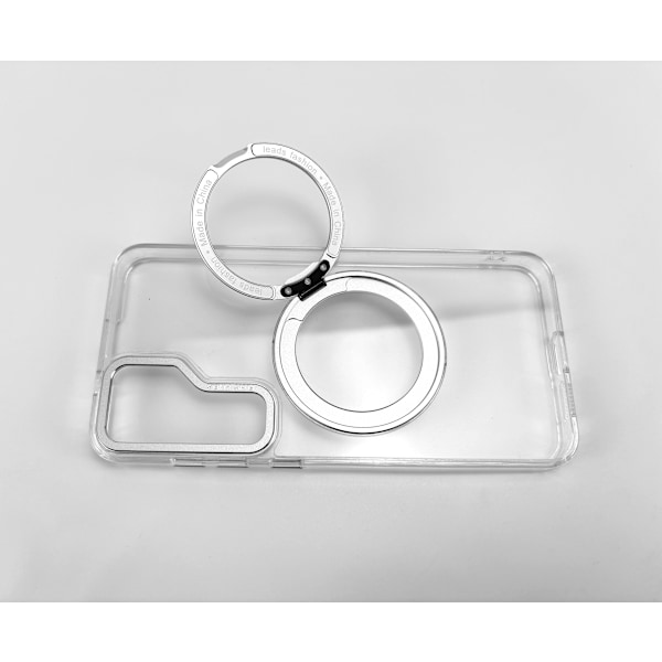 Skyddande Samsung-fodral med magnetstativ Samsung Galaxy S24 Plus Transparent
