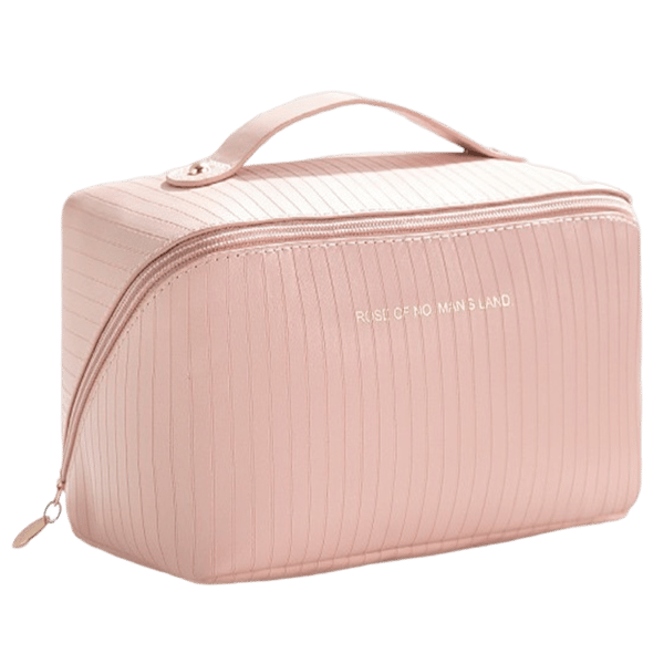 Rymlig necessär / sminkväska Pink Pink