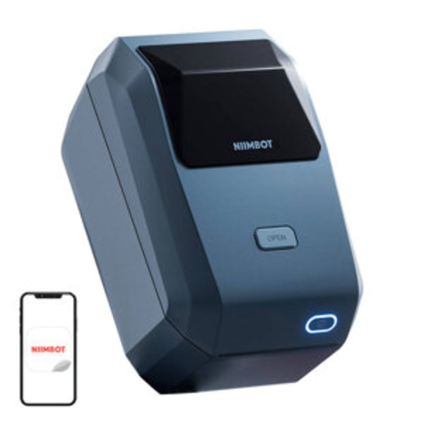 Niimbot K3W bærbar etiketprinter (blå)