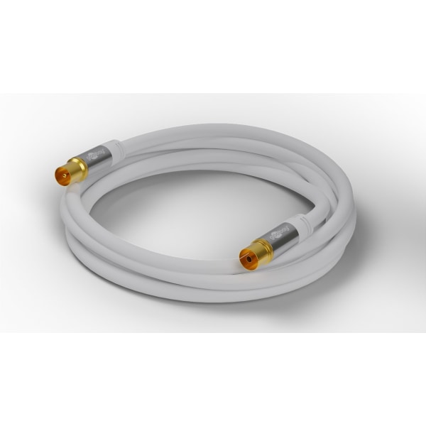 TV-antennkabel (135 dB), 4x skärmad