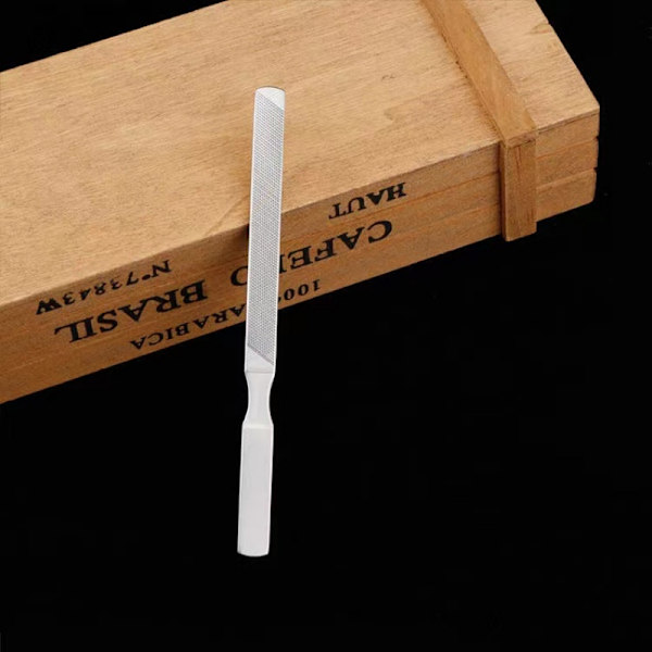 Neglefil i rustfrit stål 18 cm - 4-sidet professionel kvalitet