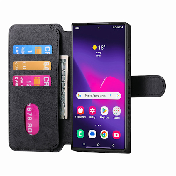 Magnetfodral till Samsung - Svart Samsung Galaxy S21