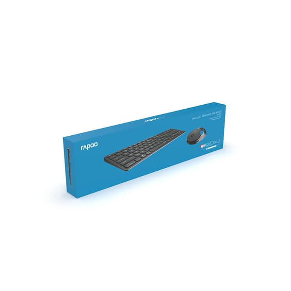 Tastatur/mus-sæt 9750M Multi-Mode Trådløs Mørkegrå