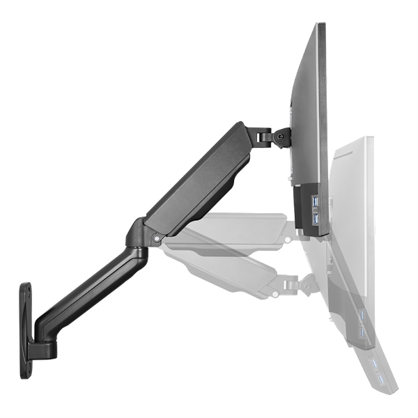 OFFICE Single wall gas spring, 17"-32", 2-9kg