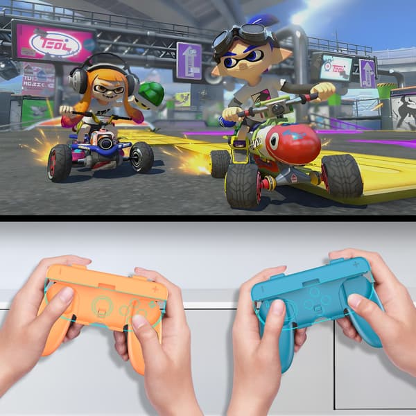 Ergonomiset mukavuuskahvat Nintendo Switch Joy-Cons -ohjaimille