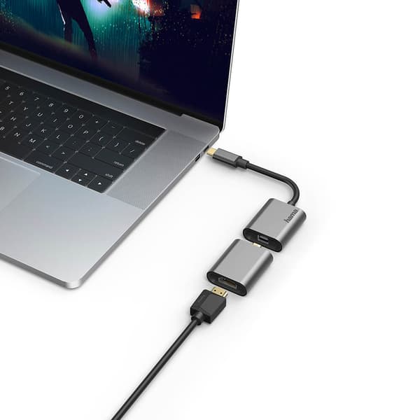 Video Adapter Set 6in1 USB-C Mini-DisplayPort HDMI VGA