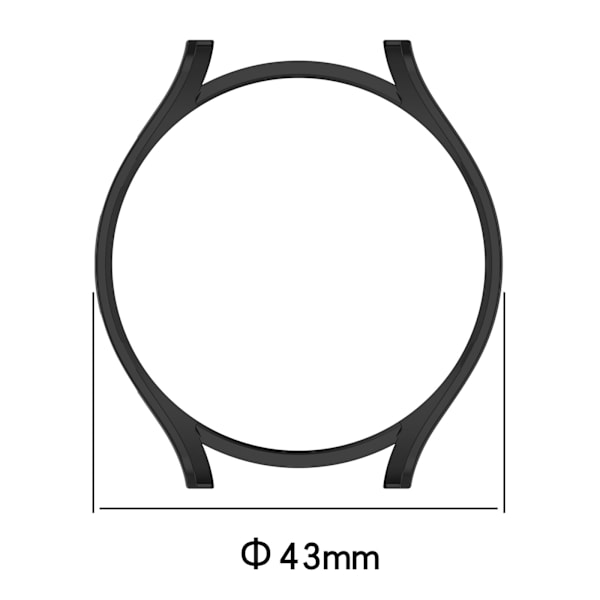 Stötsäkert skyddsfodral Samsung Galaxy Watch 6 Svart 40 mm