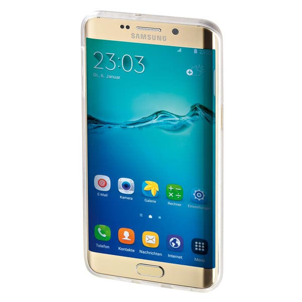 Mobilskal Crystal Samsung S6 Edge+ Transparent