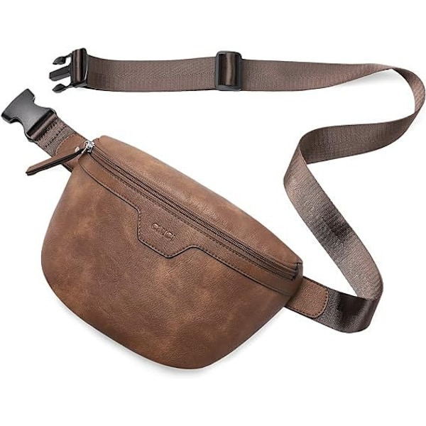 Crossbody-taske med justerbar rem Bronze