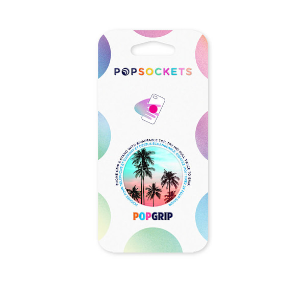 POPSOCKETS Tropical Sunset Avtagbart Grip med Ställfunktion