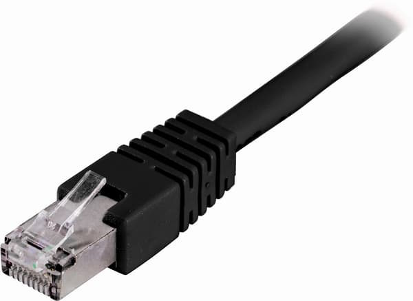 F/UTP Cat6 patch cable, 35m, black