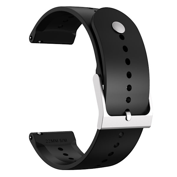 Klockarmband i sandsten i silikon till Suunto 5 Peak Svart